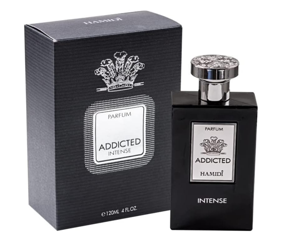 Addicted Intense Parfum 120ml 4 FL.OZ, Long Lasting Fragrance, Perfume for men (Addicted Intense)