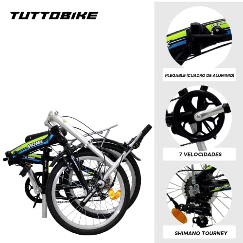Bicicletas, bicicleta plegable Marca Monk (3)