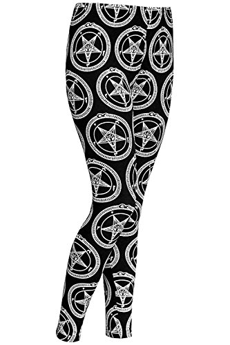 Preisvergleich Produktbild Killstar Leggings Baphomet Schwarz XS