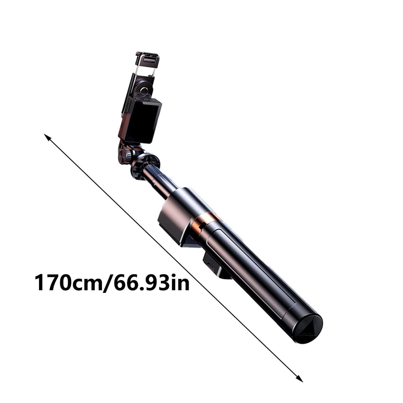 Treppiede del telefono Palmare Telescopico Stand Selfie Stick Con Monitor Piccolo Schermo Multifunzione Supporto Del Telefono