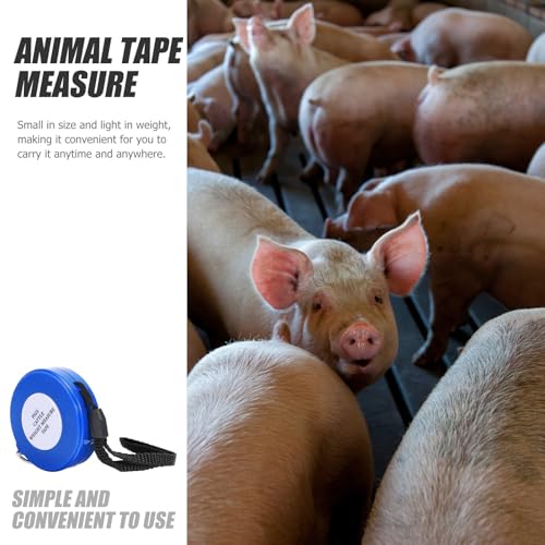 Cinta Métrica para Animales Healeved 2.5m Azul miniatura 7