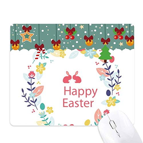 Tapis de souris de Pâques antidérapant pour stopper les glissements