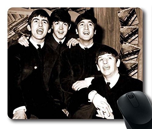 Gaming Mouse Pad, The Beatles Hot Band Personalized MousePads Natural Eco Rubber Durable Design Computer Desk Stationery… - Les Beatles, Paul McCartney, John Lennon, RIngo Starr, George Harrison Gaming Mouse Pad, The Beatles Hot Band Personalized MousePads Natural Eco Rubber Durable Design Computer Desk Stationery…