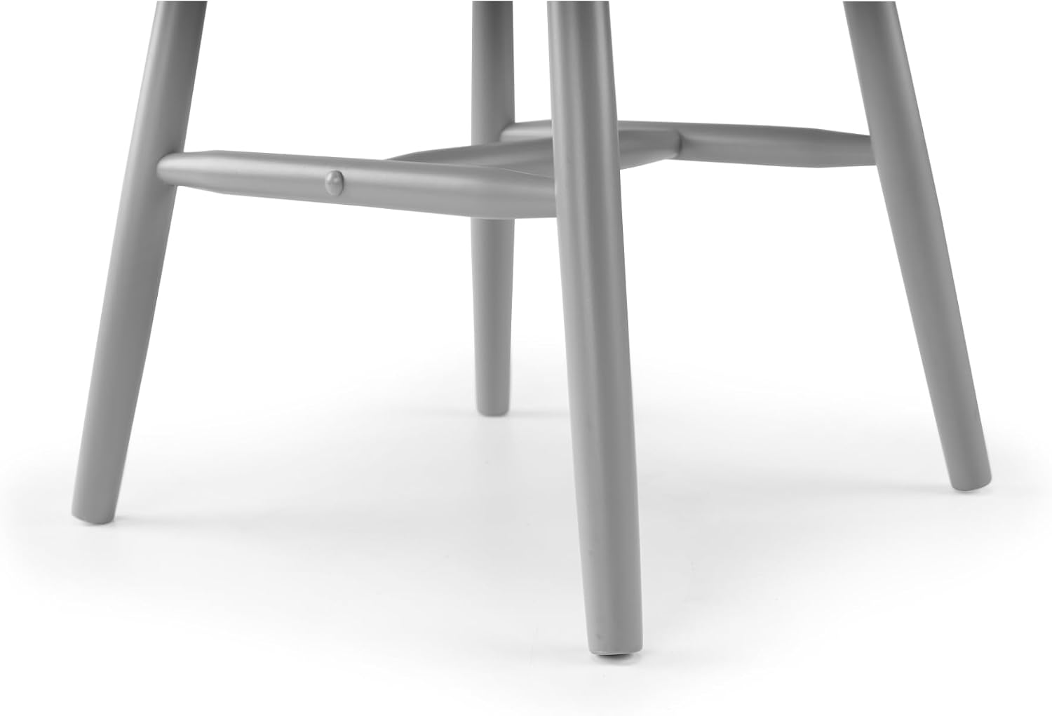 Julian Bowen Set of 2 Alassio Spindle Back Dining Chairs - Grey