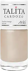 Esmalte Anita Top Coat - High Shine & Durabilidade - Secagem Rápida, 10ml - Coleção Talita Cardozo Finaliza Comigo