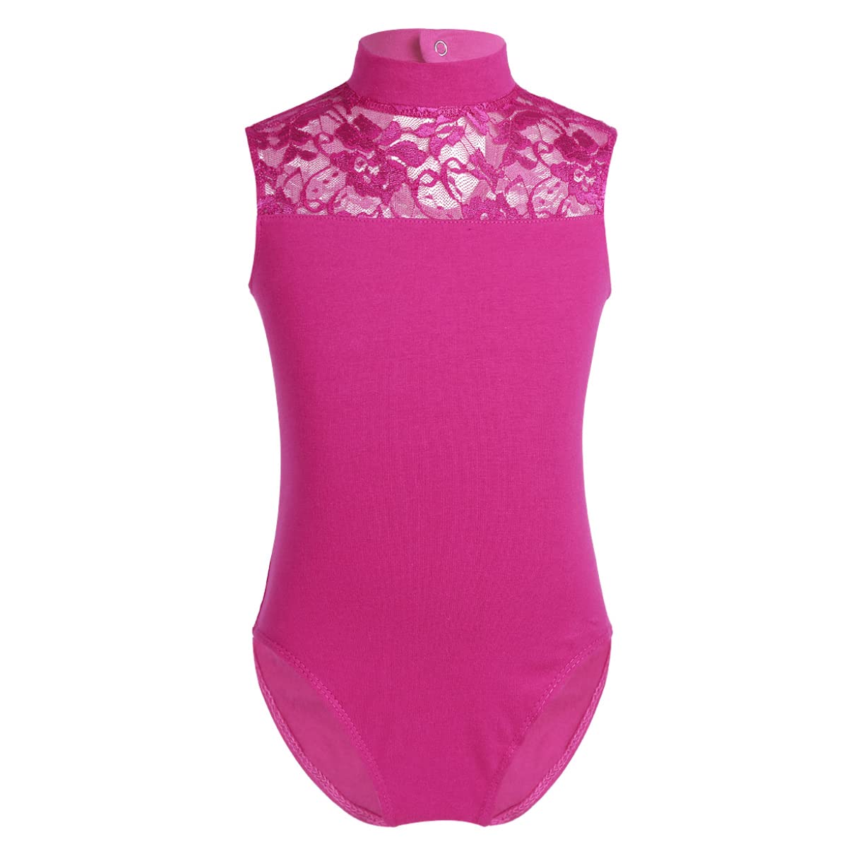 Freebily Maillot Clásico de Danza Ballet Gimnasia Ritmica para Niña Chica Leotardo Body Mono de Ballet sin Manga (5-14 Años)