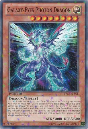 YU-GI-OH! - Galaxy-Eyes Photon Dragon (SP13-EN008) - Star Pack 2013-1st Edition - Starfoil Rare