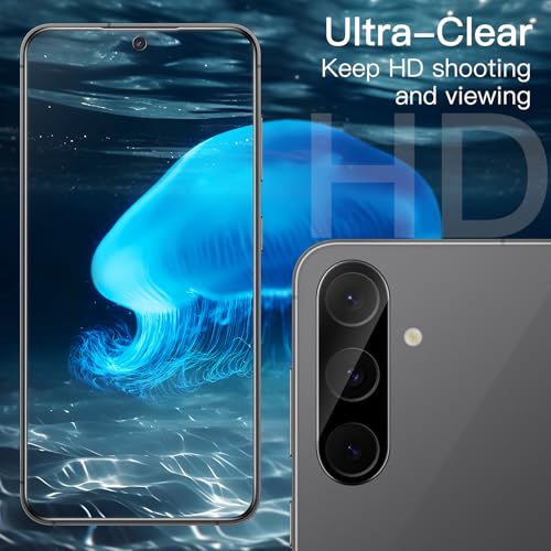 Image of JETech Screen Protector Guard for Galaxy S24 FE, 2+2 Pack