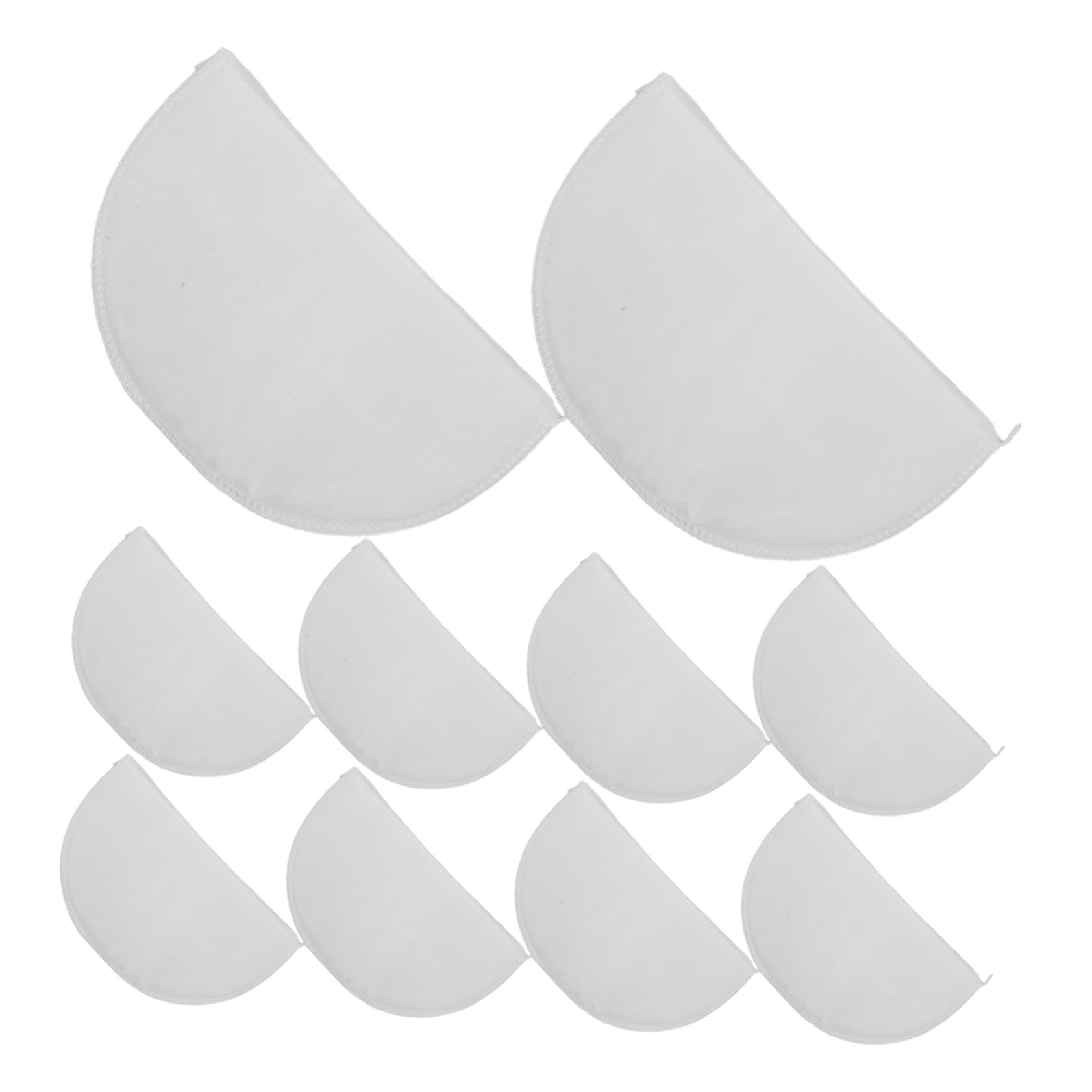 Lot de 5 Paires D'épaulettes Amovibles Blanches pour Robes et Costumes, Rembourrage en Éponge Respirante, Design Élégant pour Usage Professionnel