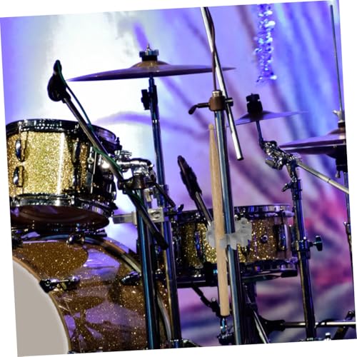 Clip de silicona para baquetas de batería gris miniatura 6
