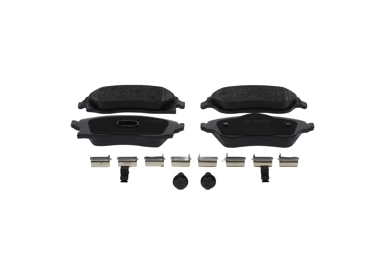 Bosch BP281 Brake Pads - Front Axle - ECE-R90 Certified - 1 Set of 4 Pads