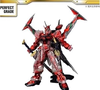 BANDAI - PG アストレイレッドフレーム改 メッキフレーム 外装透明バージョン Amazon | PG アストレイレッドフレーム改 （メッキフレーム/外装