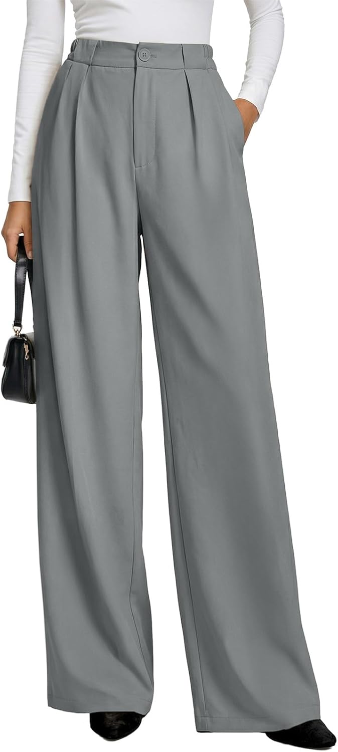 EVALESS Womens Dress Pants High Waisted Business Casual Work