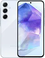 Samsung Celular Galaxy A55 5G, Câmera Tripla até 50MP, Tela 6.6", 128GB Azul Claro