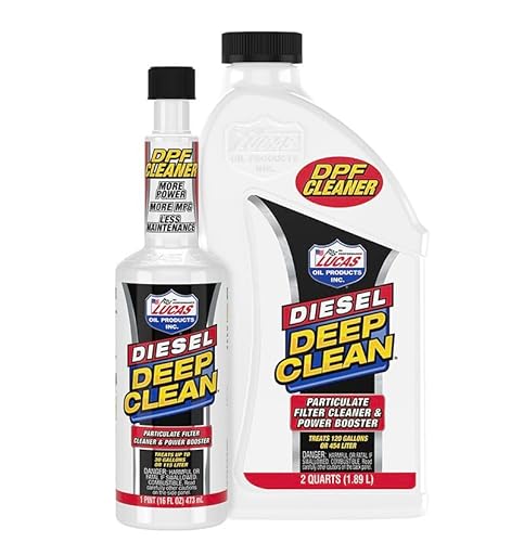 Lucas Oil 10872 Diesel Deep Clean - 16 Ounce (Pack of 12)