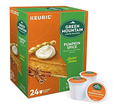 Image of Green Mountain Keurig Coffee 6 / 22 / 24 / 72 Count Pods Capsules PACKS K-Cups Lot Bundle SEALED BOX (24 Pods Pumpkin Spice)