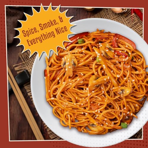 Image of Sausome Noodleverse Spicy Korean | DIY Gourmet Noodle Kit | Sweet, Spicy & Umami Korean-Style Stir Fry | Ready in 10 Mins | Serves 2| Hot & Flavor-Packed | 370g