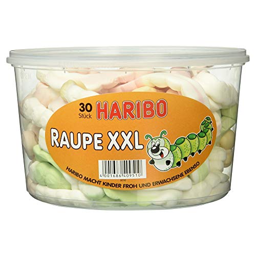 Haribo Raupe XXL 30 Stück 960 g