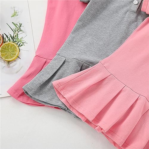 Girls' Short Sleeve PolšØ Dress Toddler Pleated PolšØ Dress Girls and Toddler Short Sleeve Knit PolšØ3