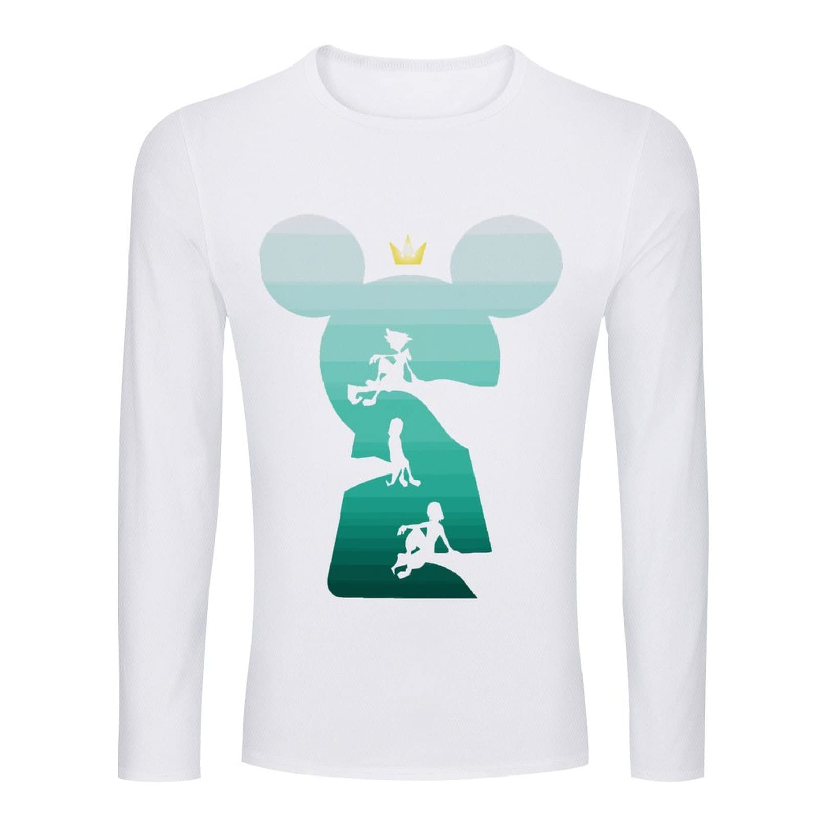 Amazon.co.jp: ロングtシャツ メンズ 長袖 キングダムハーツ トップス 