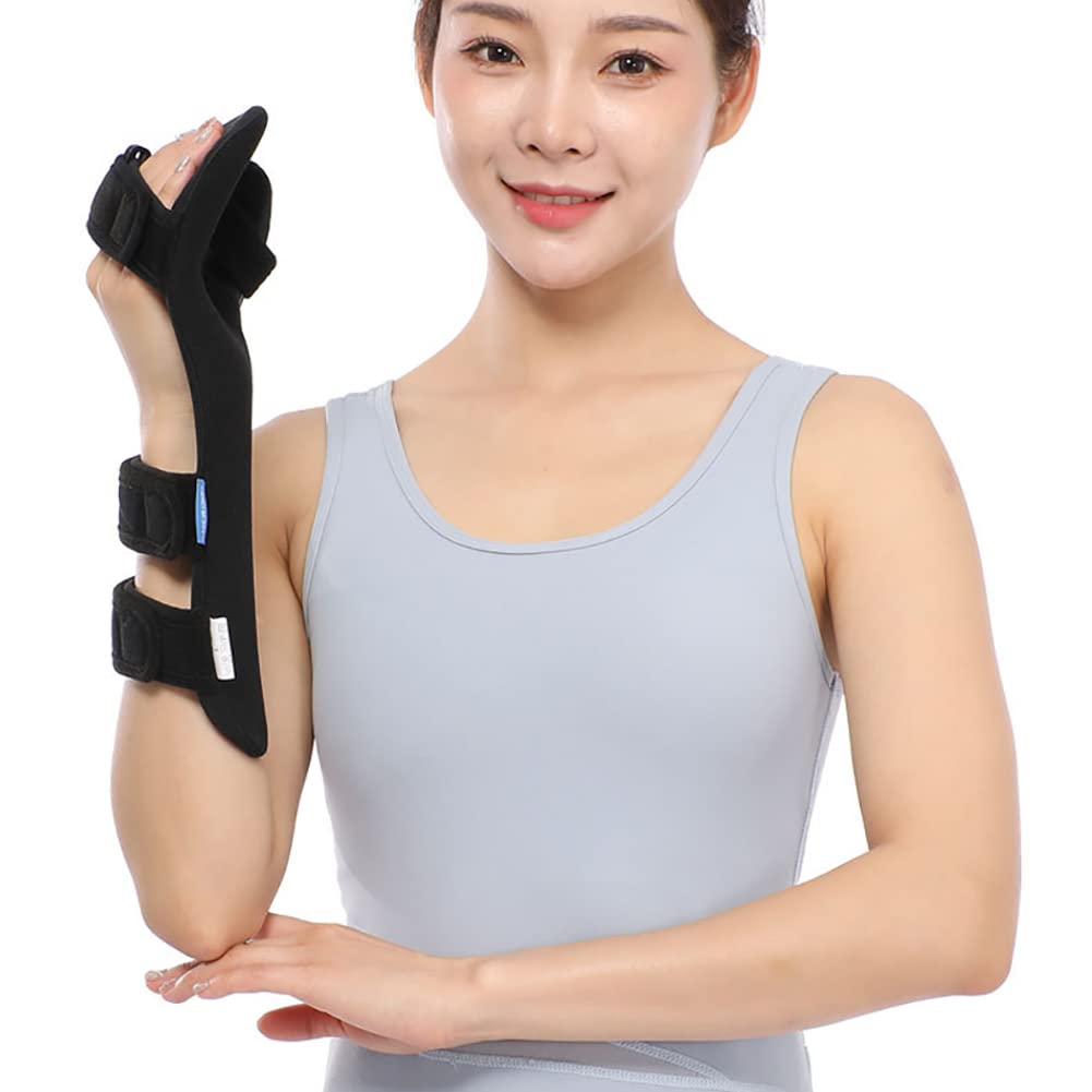 Férula de Mano en Reposo, muñequera, Correas Ajustables, Soporte de descompresión, cómoda y Transpirable, para fracturas, esguinces, inmovilización traumática de Lesiones de Dedo o Pulgar