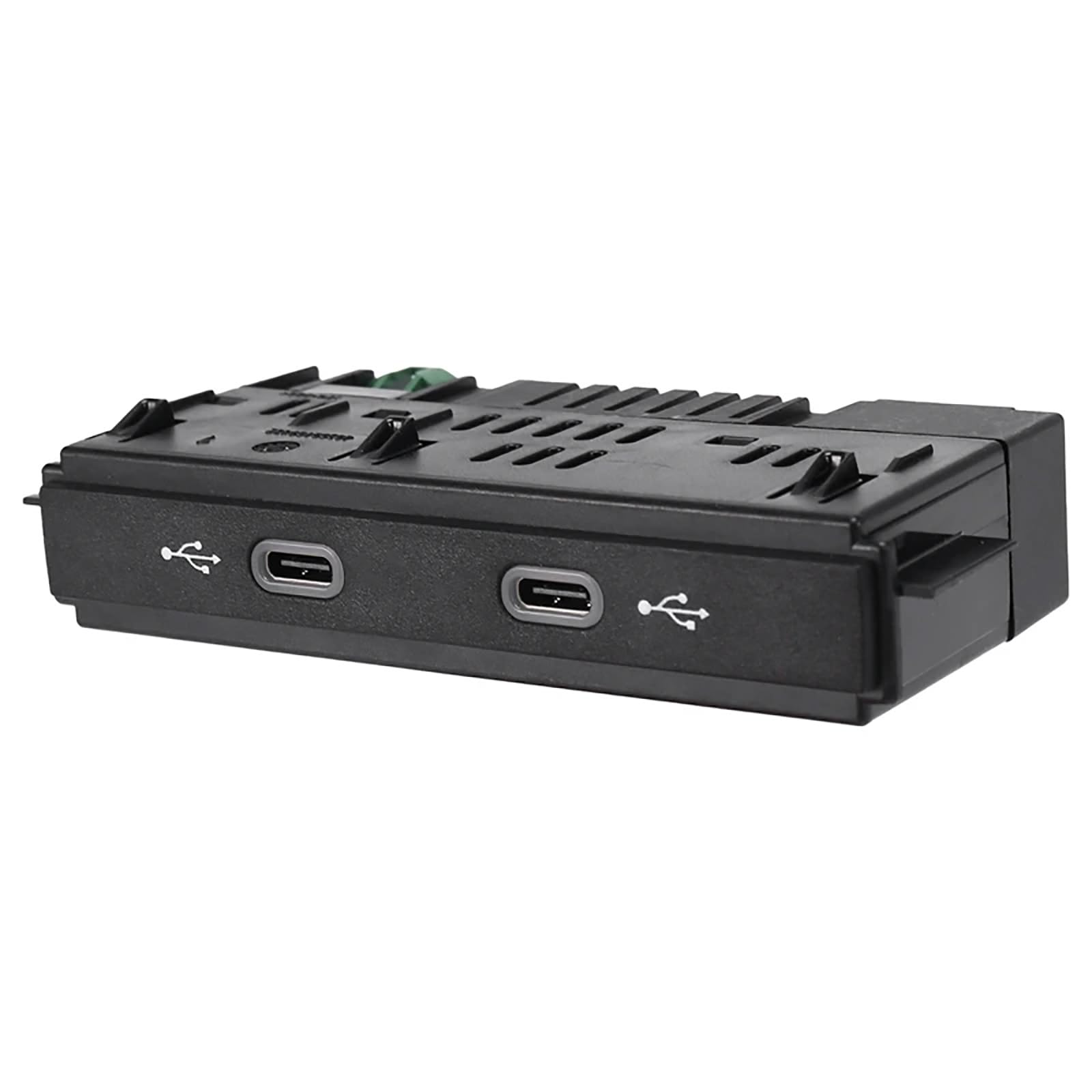 5NA035736 Presa di tipo C per auto Adattatore USB anteriore posteriore Accessori auto Installazione facile Connettore a doppia presa di tipo C Connettore USB