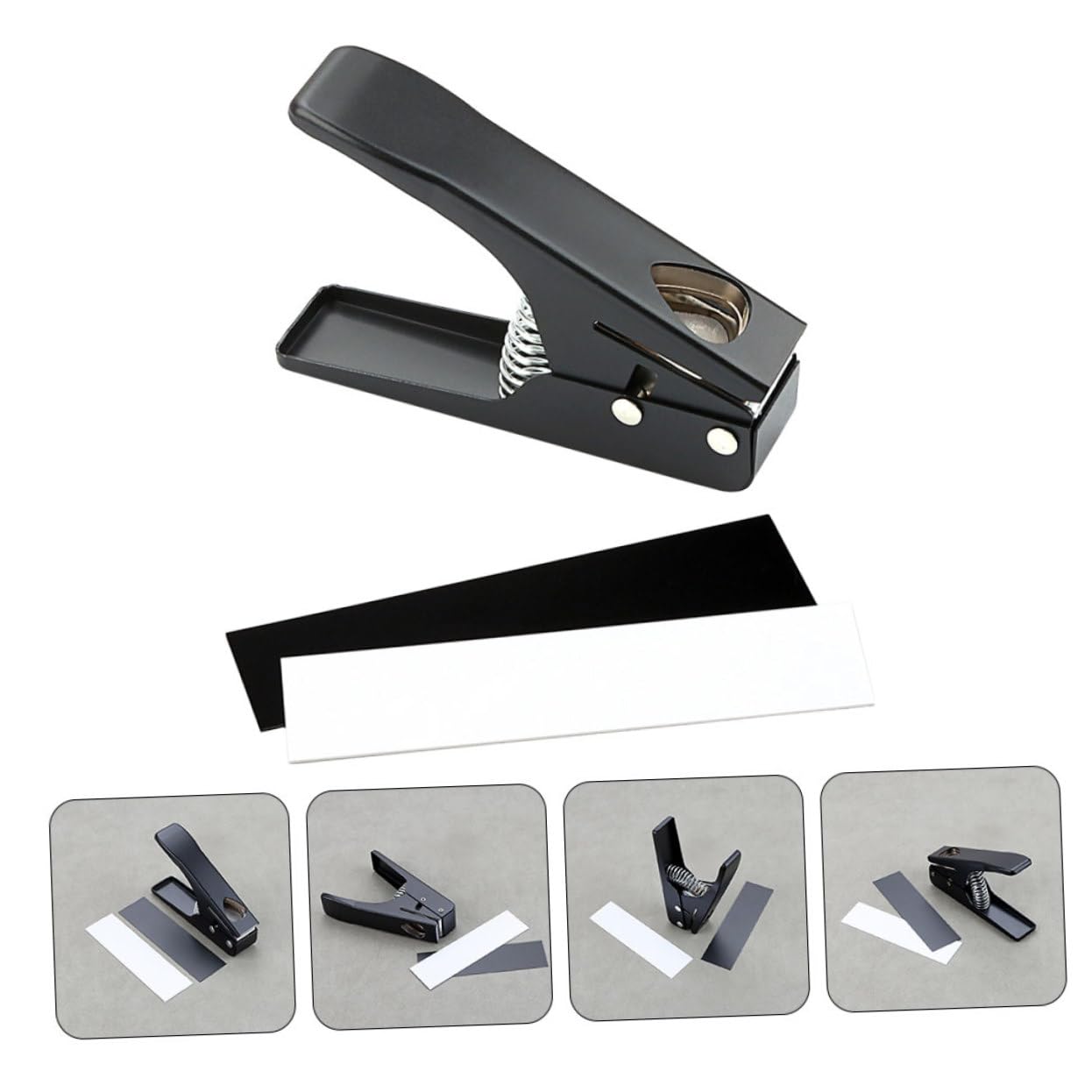 HANABASS Punzón para Hacer Púas de Guitarra Herramienta Profesional de DIY para Músicos Cortador de Púas para Estilos de Tocar