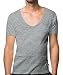 Collected Threads Men's JT-V Invisble Undershirts 3-Pack Medium Gray