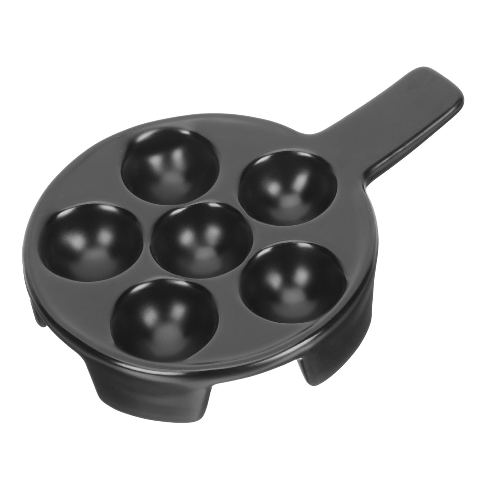 STOBAZA Ceramic Escargot Baking Plate Snail Plate for Appetizers Restaurant Home Use Oven Tableware for Grilled Snails Scallops and More