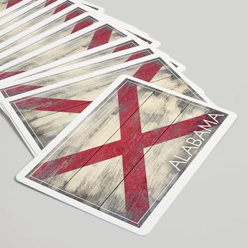 Lantern Press Alabama, baraja poker de 52 cartas miniatura 5