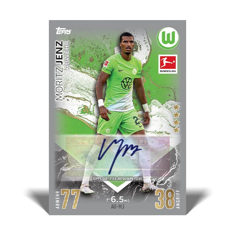 Topps Bundesliga Match Attax Extra 2024 - Display Box - 24 Päckchen pro Box (288 Bundesliga Match Attax Extra Karten).