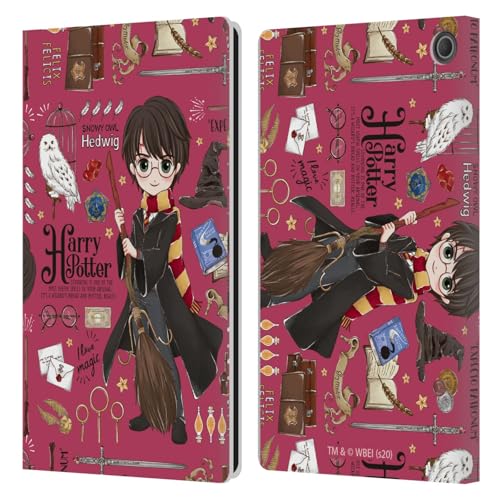 Étui Amazon Fire Max 11 2023 Harry Potter Deathly Hallows protection portefeuille cuir