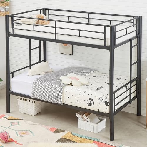 Vecelo BUNK BED TWIN OVER TWIN Industrial Bunkbeds thumb #6