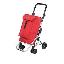 Foppapedretti Carrello Go Up Portaspesa Red