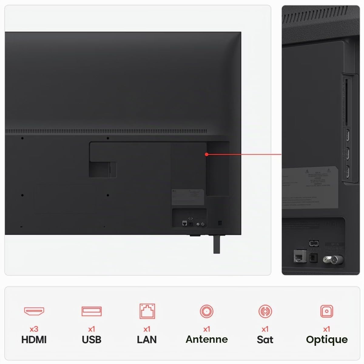 TV LED 55'' LG 55UA75006LA