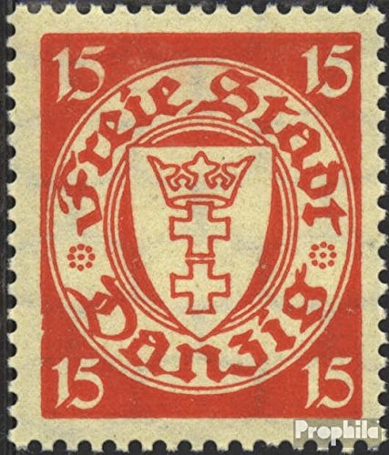 Gdansk 214y fine used/cancelled 1935 Postage stamp (Stamps for collectors) Flags/Coats of Arms/Maps