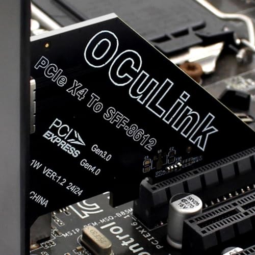 Tarjeta de expansión PCIe 4.0 externa con adaptador SSD U.2 y tarjeta elevadora PCI-E para PC 3