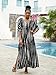 IMAGEKOPE Kaftan for Women Plus Size Bathing Suit Cover up Batwing Dress Loose fit Moroccan Caftan mumu Dresses for Women