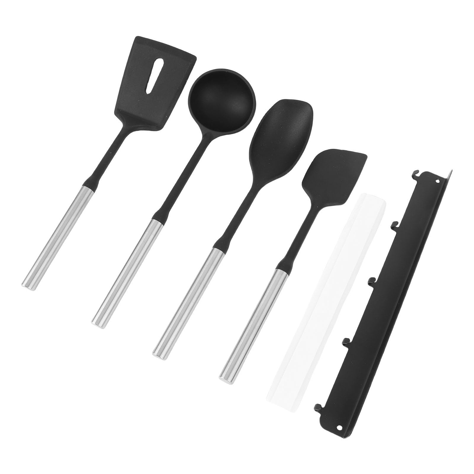 Fabater Utensili da Cottura da in Silicone con Robuste Maniglie in Acciaio Inossidabile Che Sono Impostate su Cottura Ad Alta Temperatura