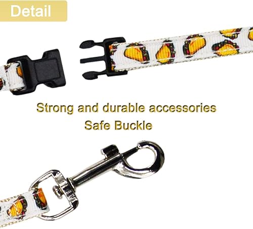 Miniatura 3 de Juego de arnés y correa para gatos, a prueba de escapes, de nailon suave, ajustable, para caminar, para gatos pequeños, medianos y grandes, patrón