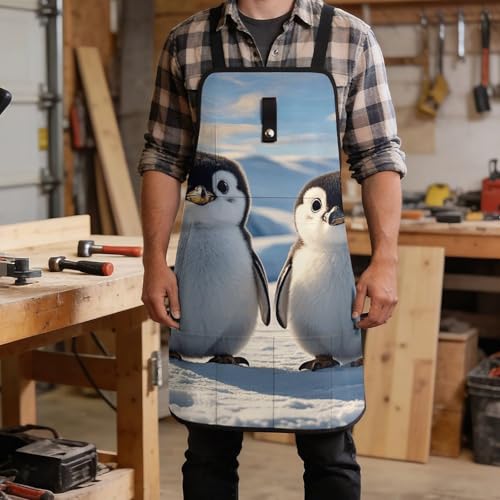 Delantal para Herramientas con Diseño de Pingüinos miniatura 5