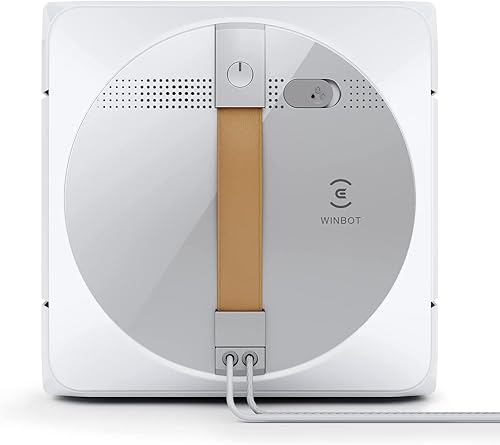 ECOVACS Winbot W1 Pro Robot de limpieza de ventanas, limpieza inteligente con tecnología de rociado de agua dual cruzado, planificación de rutas Win