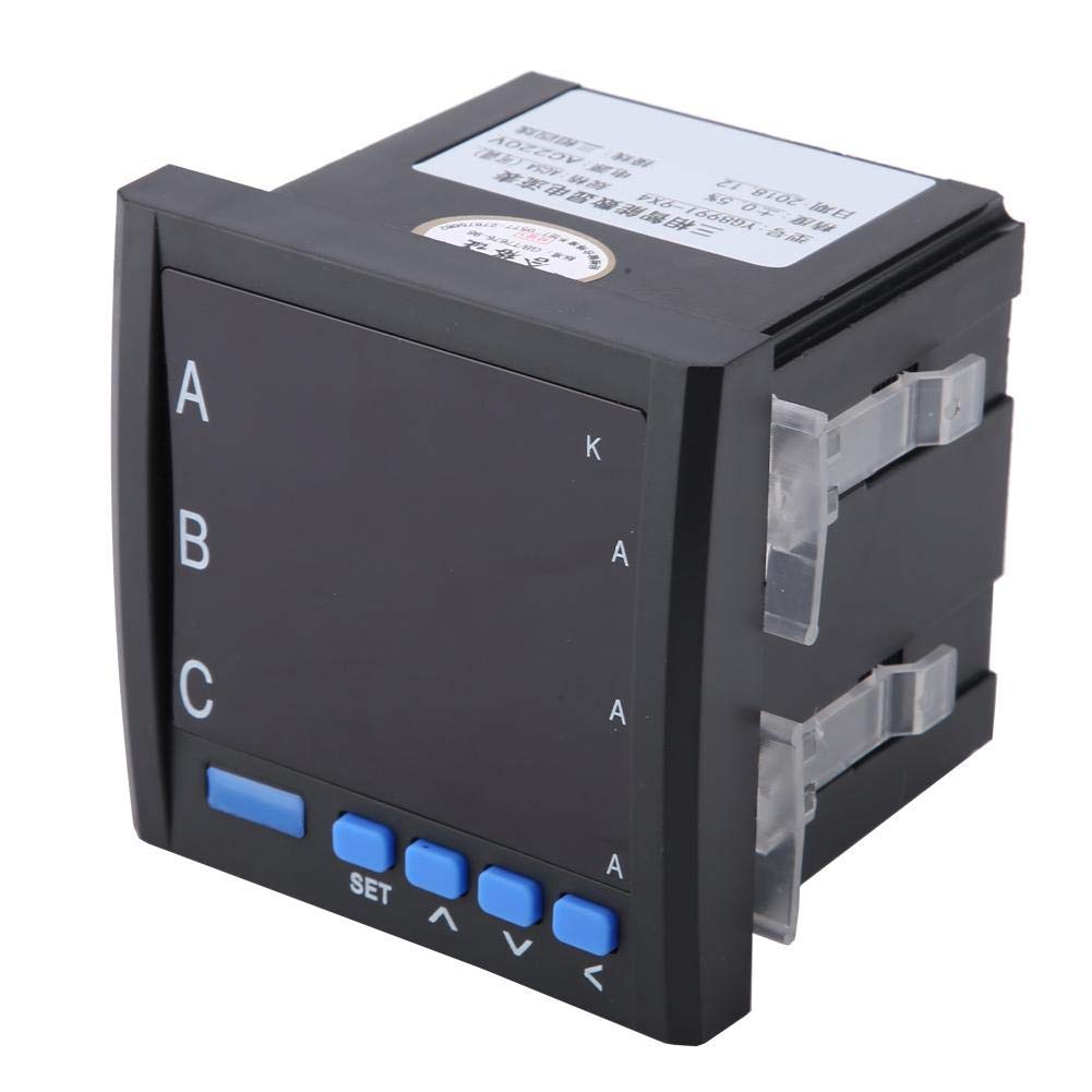 Buy Yadianna Digital AC Ammeter,Digital DC Multimeter Three-Phase ...