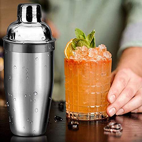 Set Coctelera Kit 6 Piezas Acero Inoxidable 550ml miniatura 3