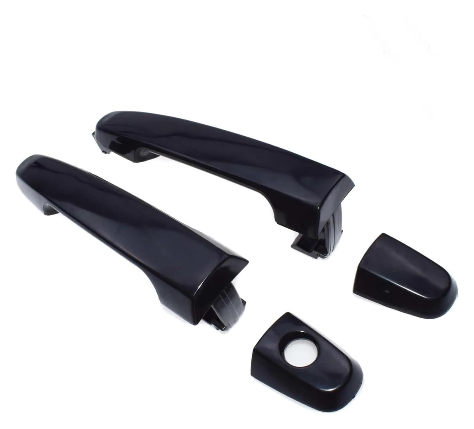 Lsdsaaza Front Rear Pair Sliding Exterior Handle For Toyota For Camry For Yaris For Corolla For Prius For Rav4 Car Door Handle Repair Outside 69211-Aa020(Front Rear Pair)