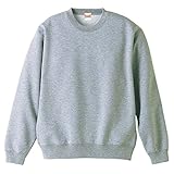 [ユナイテッドアスレ] 10.0ozクルーネックスウェット≪裏パイル/S-XXL≫ ミックスグレー L