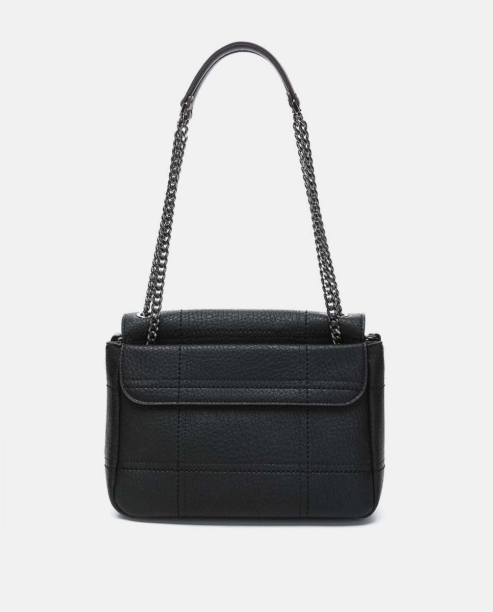 Abbacino Bolso de hombro en materiales reciclados negro Negros