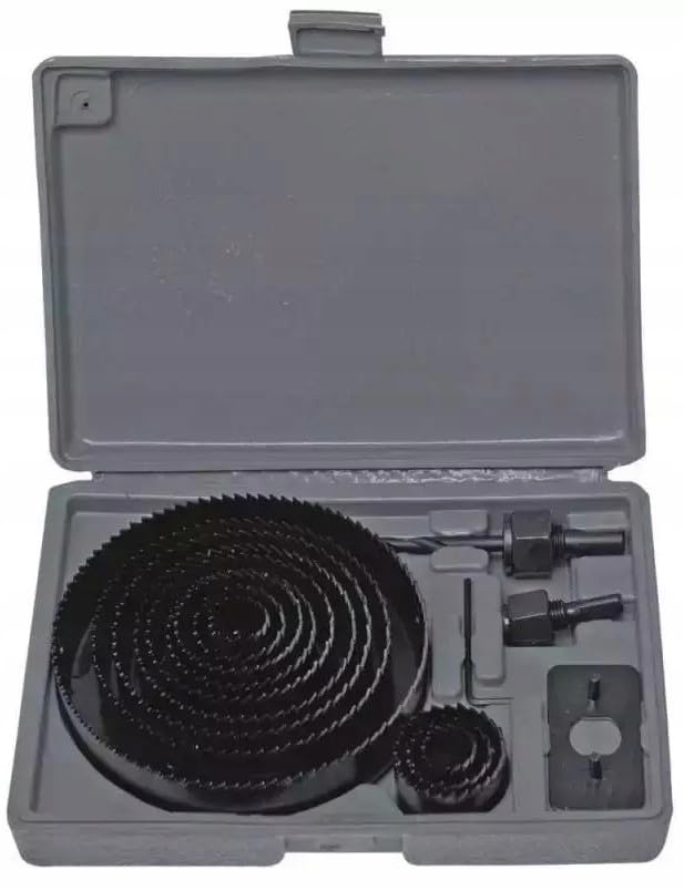 DEDRA 0793 Kit de scie cloche pour bois et dalles G/K