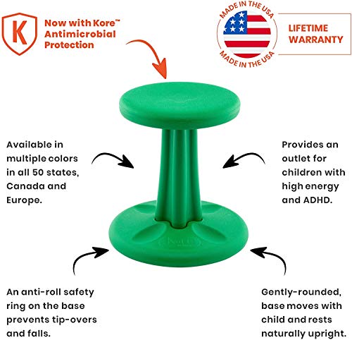 image for KORE DESIGN LLC KORE Design Wobble Stool Chair, Girls + Boys Kid Desk 