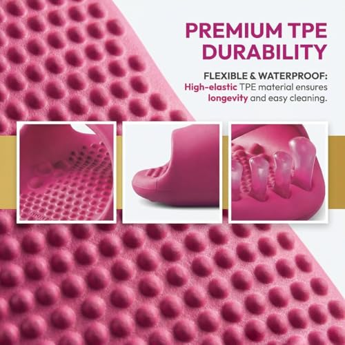 Image of Foot Arch Trainer for Plantar Fasciitis, Extra Wide Toe Splay Stretcher & Ankle Strengthener, Heavy Duty Flat Feet Arch Support for Women, Pilates Posture Corrector